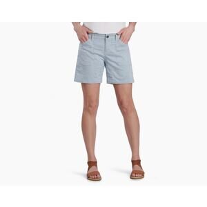 KHUL Women's Cabo Short Blue 12 Pockets Outdoor Lightweight Airy Hiking Camping